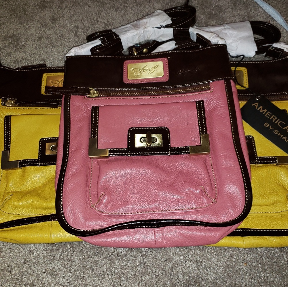 PACKAGE DEAL (3) NEW Americana By Sharif Purses